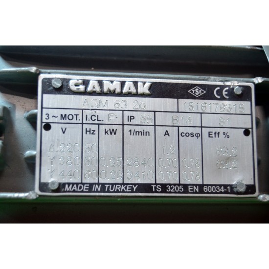 GAMAK AGM 63 2b 0,25kW